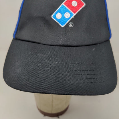 Domino's Gear Men's Strapback Hat Black Adjustable Embroidered Logo Employee