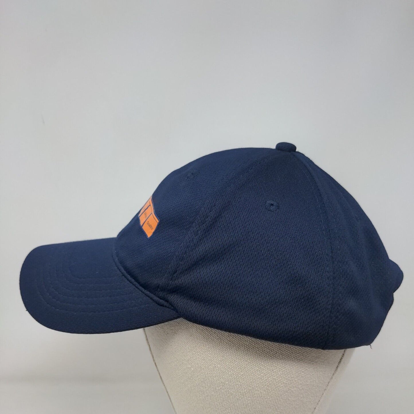 Banking Technology Strapback Hat Blue One Size Adjustable Embroidered Sport-Tek