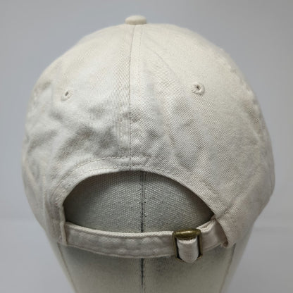 Baseball Cap Beige One Size NH Lakes Association Lake Host Cotton Slideback Hat