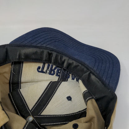 Tire Barn Strapback Hat Multicolor One Size Embroidered Vented Holes 6 Panel