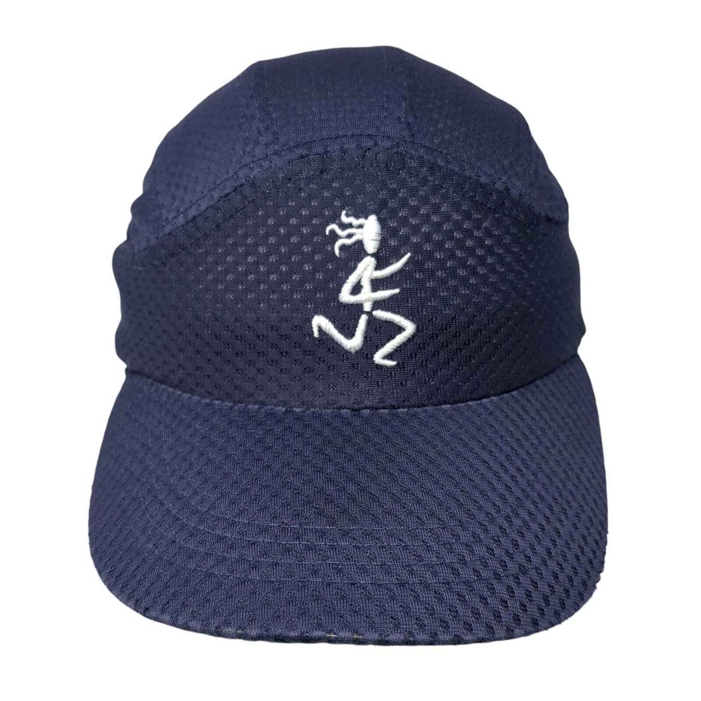 Fleet Feet Sports 5 Panel Cap Blue One Size Adjustable Embroidered Bay Marathon