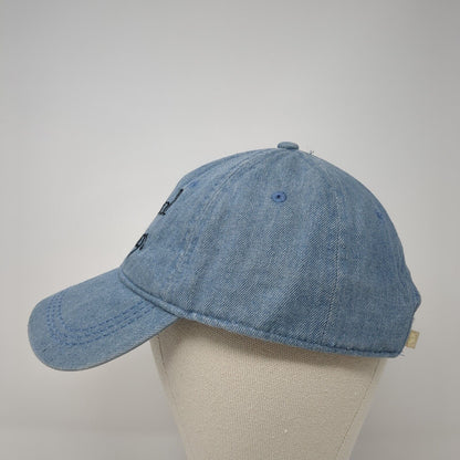 Tropical Things Strapback Hat Blue One Size Adjustable Embroidered Roxy