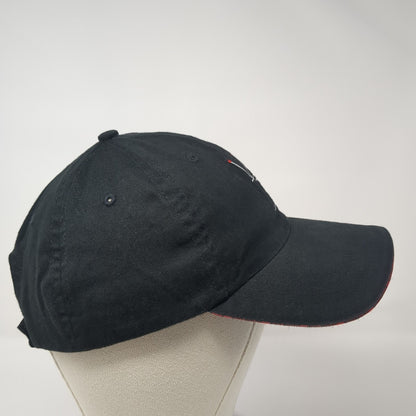 Net West TV Strapback Baseball Cap Black One Size Adjustable Embroidered 6 Panel