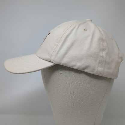 JSHealth 360 Baseball Cap Beige One Size Slideback Hat Embroidered Adjustable