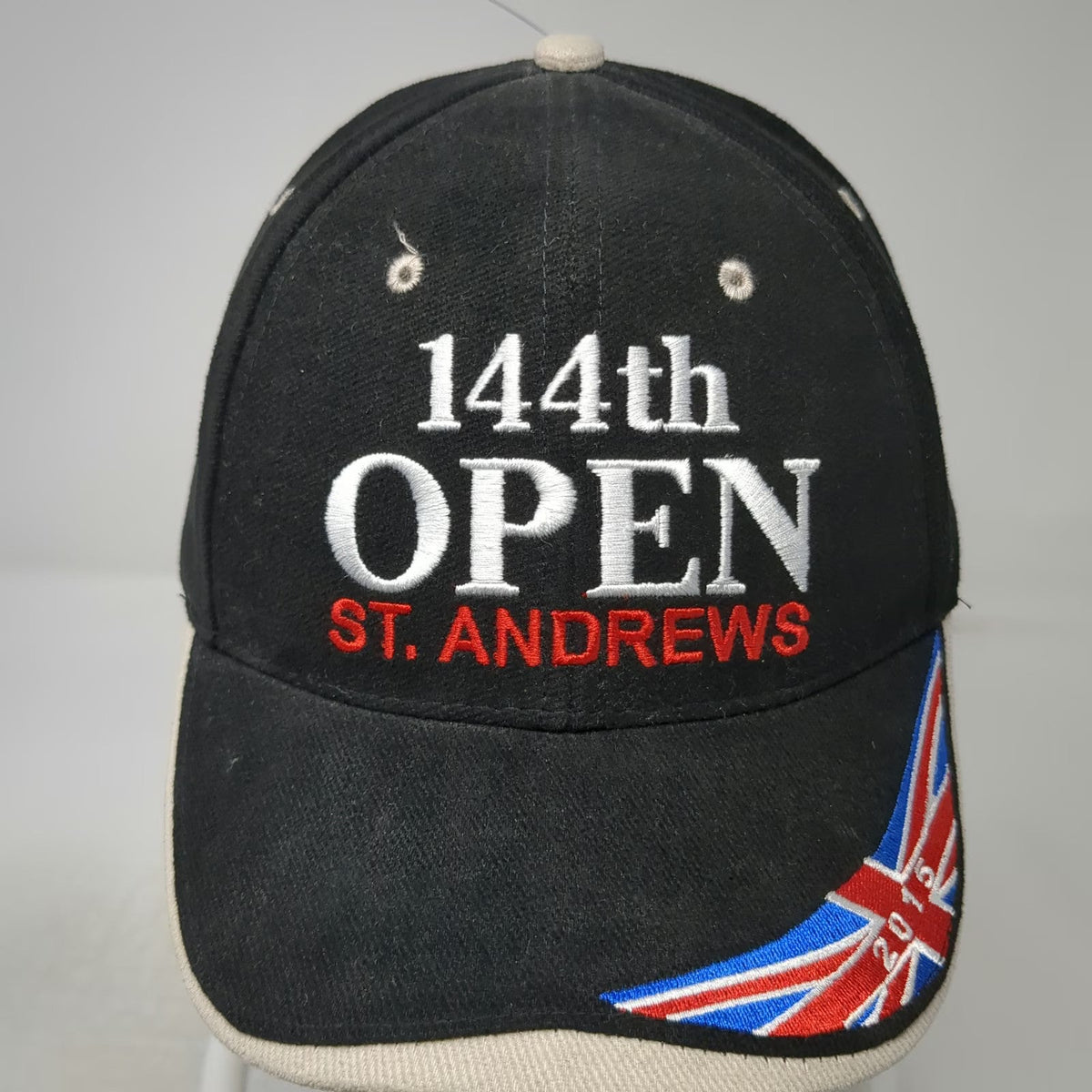 International Insignia Baseball Cap Black One Size 144th Open St. Andrews 2015