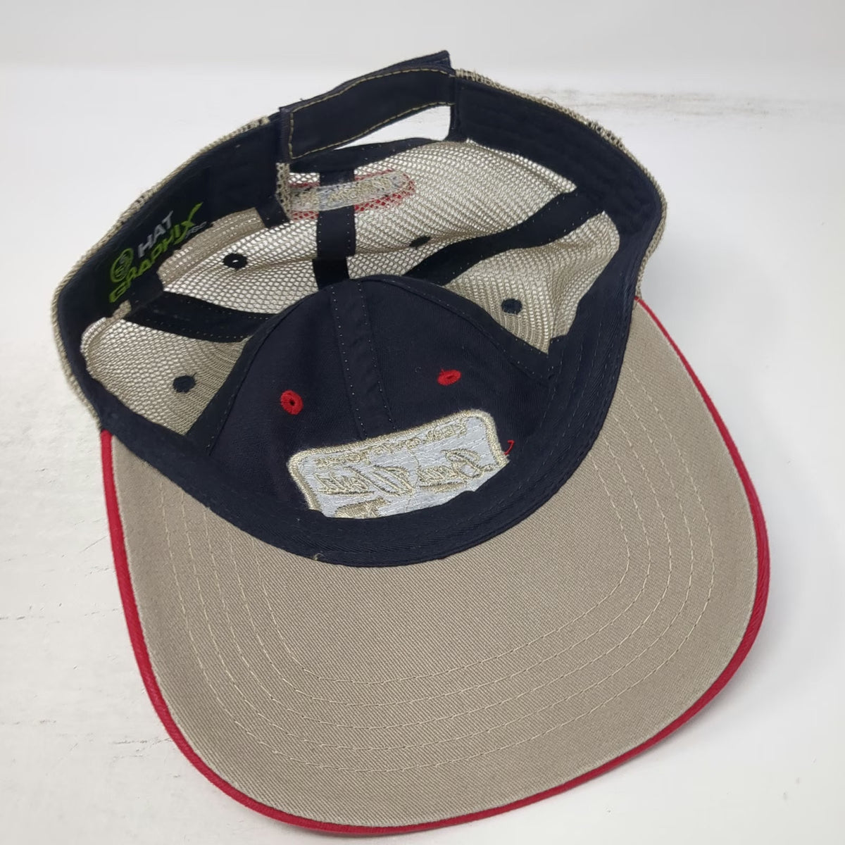 Hat Graphix Yellowstone Bear World Baseball Cap Blue Red Beige One Size Mesh