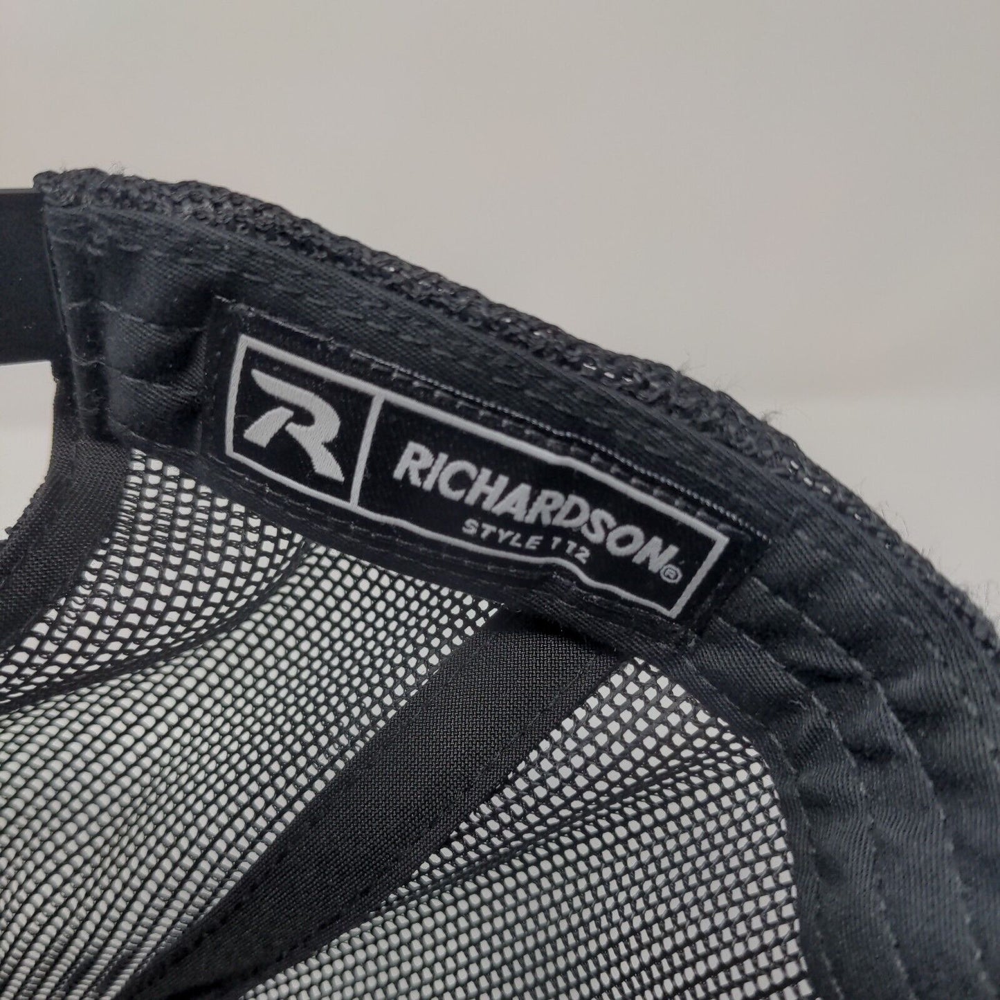 ITC Services Snapback Mesh Back Trucker Hat Black OSFA Richardson