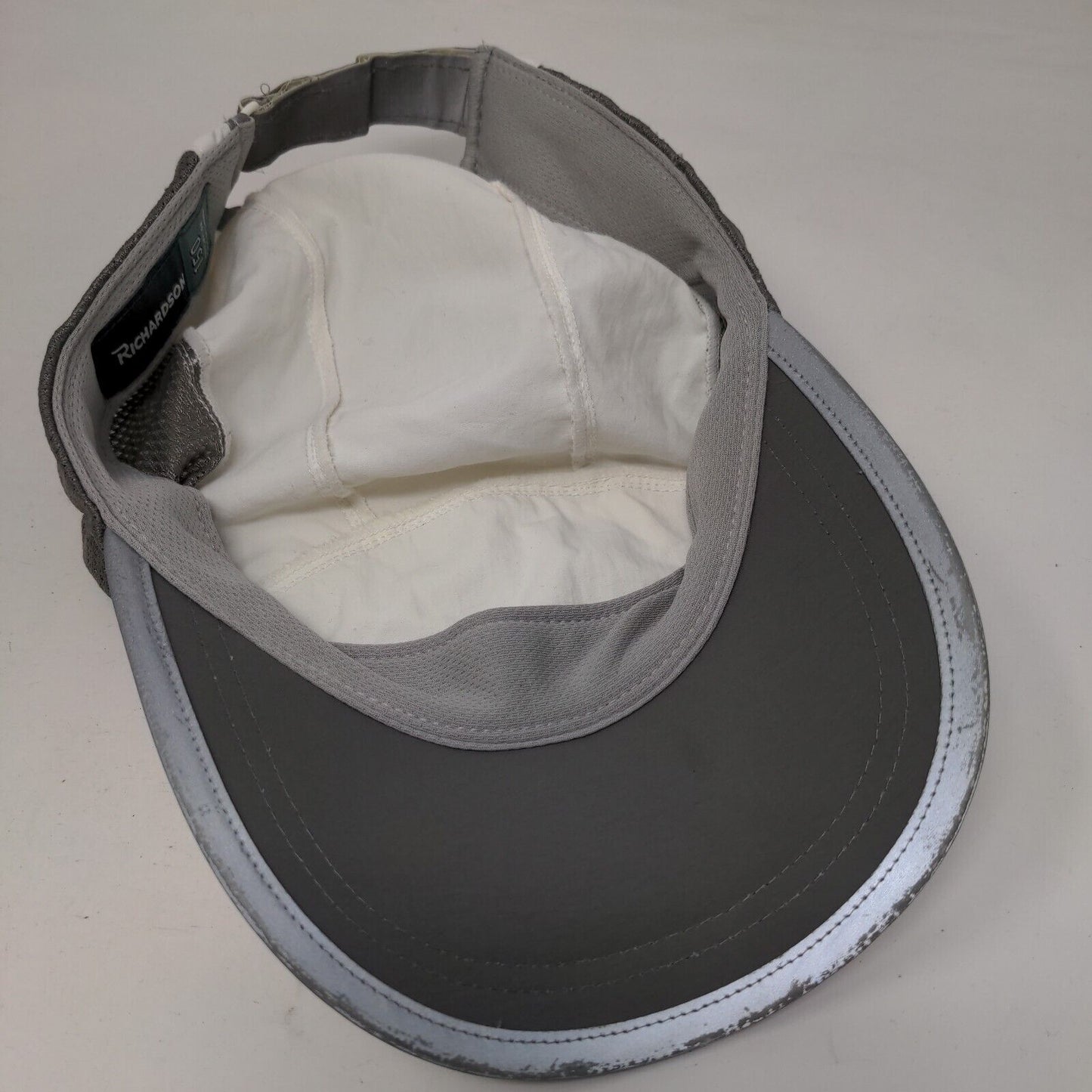 Richardson 150 Strapback 5 Panel Hat White One Size Colorblock Running