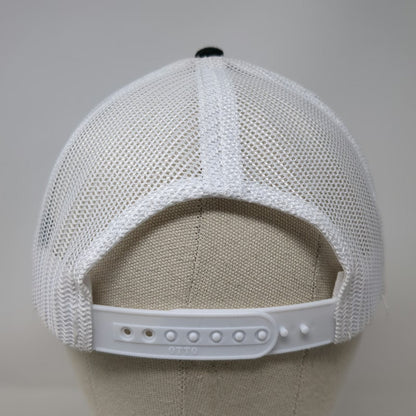 Otto Trucker Hat Black One Size Mesh Back Snapback RB Bass Outdoors Fishing Bass