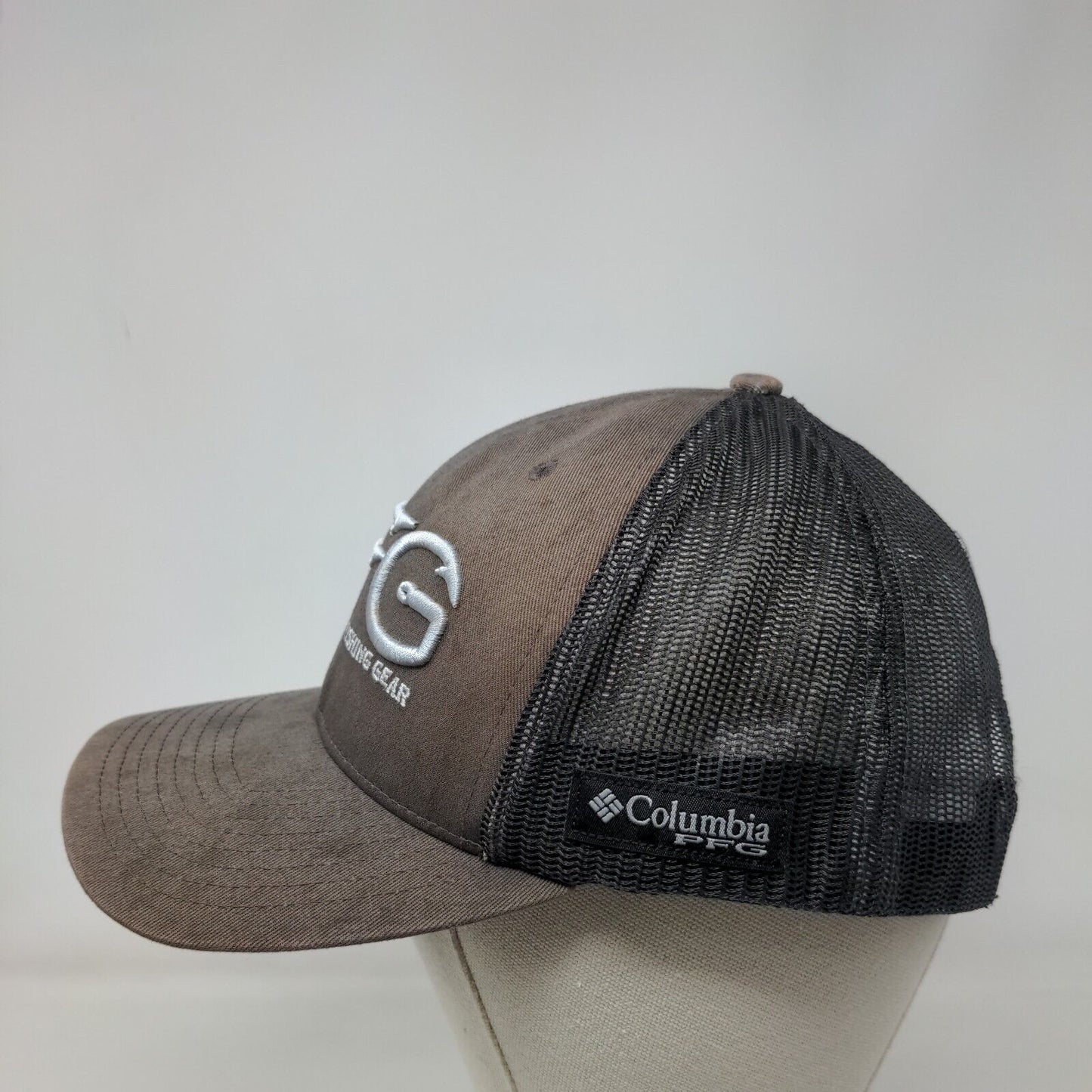 PFG Performance Fishing Gear Snapback Trucker Hat Gray One Size Columbia