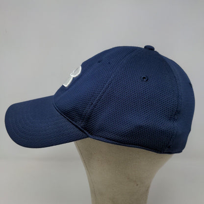 Under Armour Men's Fitted Hat Blue Size L/XL Embroidered Logo