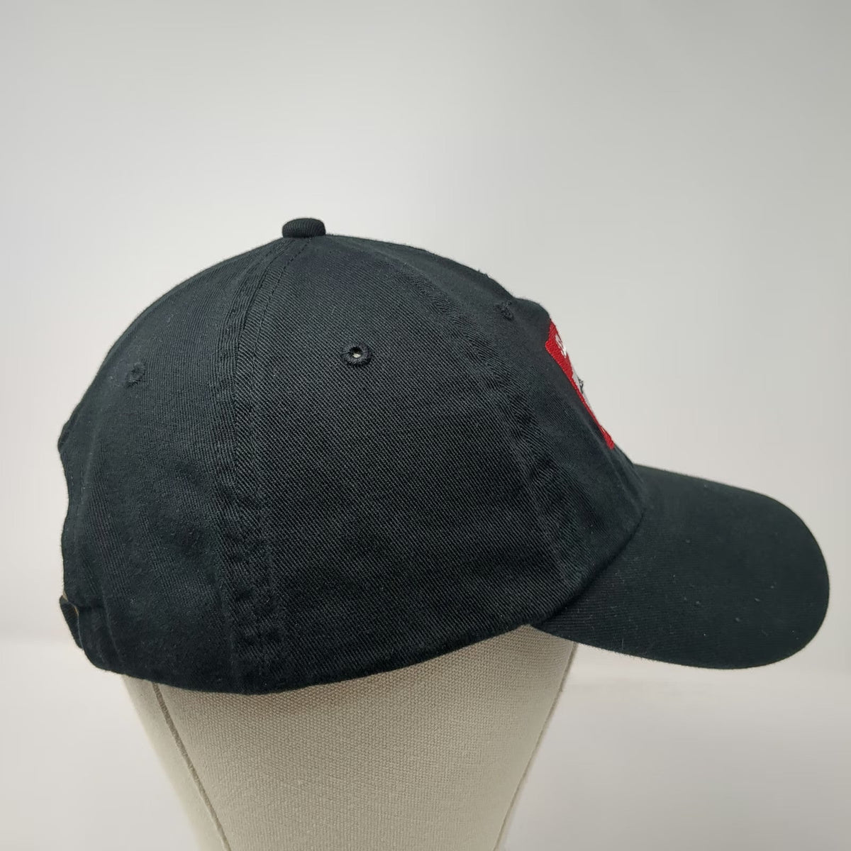 Baseball Cap Black One Size Hello I'm Dying Inside Name Tag Patch Cotton Hat