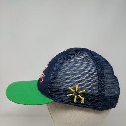 Light Up Christmas Snapback Mesh Back Trucker Hat Multi One Size Walmart