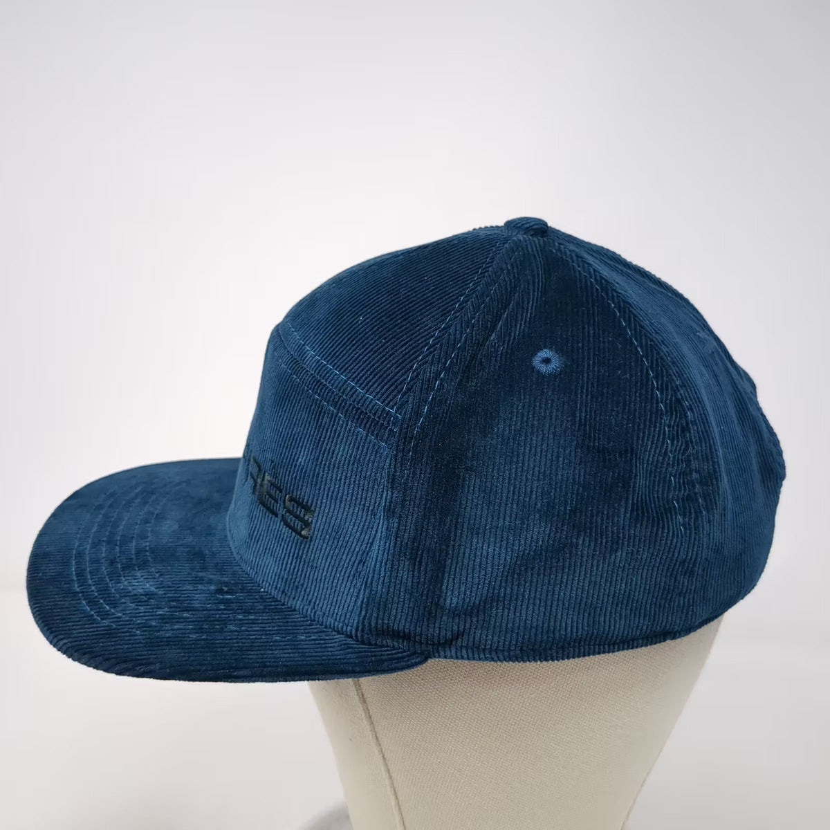 Flylow 5 Panel Blue One Size Corduroy I Love Après Hat Embroidered Adjustable