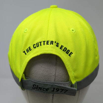 MAX Baseball Cap Green One Size Reflective High Vis Concrete Cutting Hat
