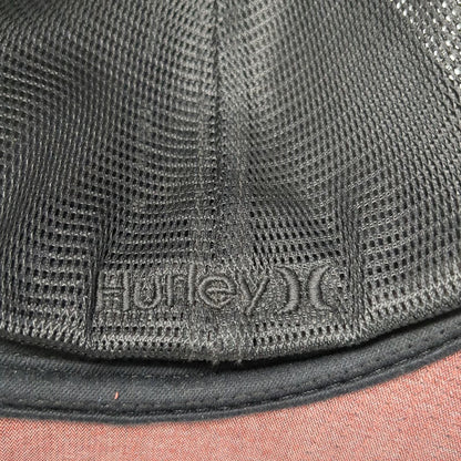 Hurley Baseball Cap Red Black One Size Nike Dri-FIT Mesh Back Logo Sports hat