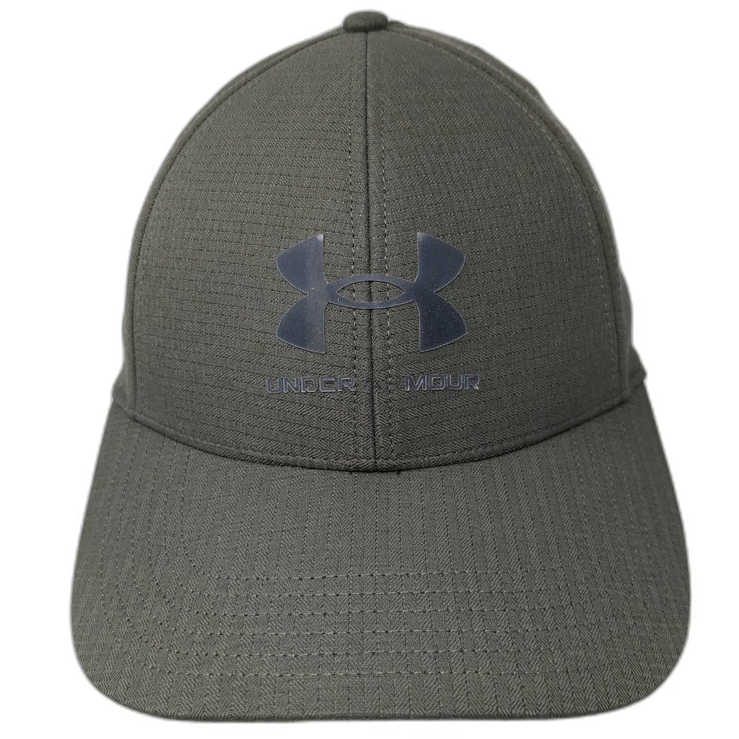Under Armour Baseball Cap Green One Size Fitted Armourvent Mesh Stretch Fit Hat