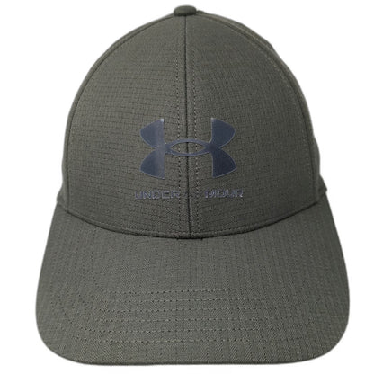 Under Armour Baseball Cap Green One Size Fitted Armourvent Mesh Stretch Fit Hat