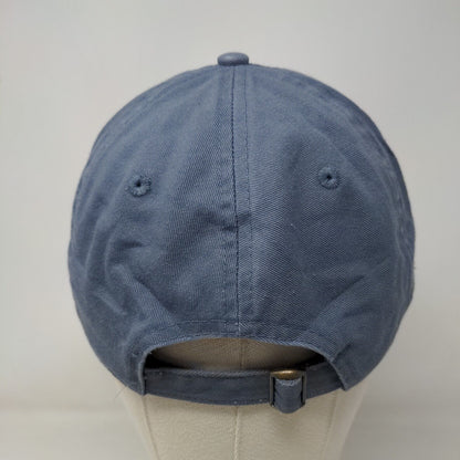 Vitalize Strapback Hat Blue OSFM Adjustable Embroidered Vented Holes 6 Panel OC