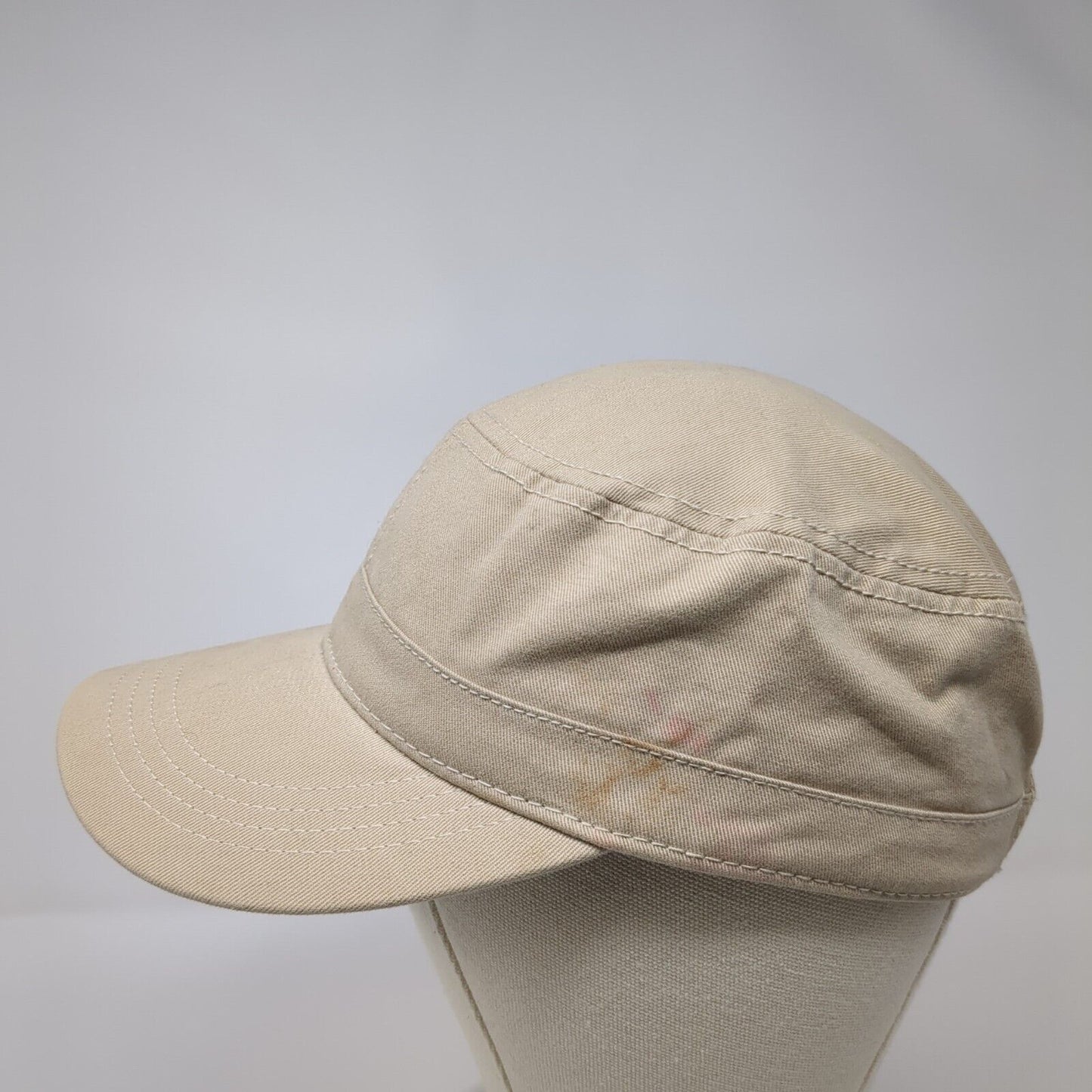 Legendary Ladies Strapback Cadet Army Cap Hat Tan OSFA Adjustable
