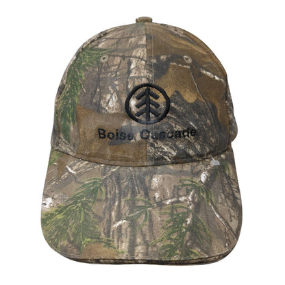Boise Cascade Strapback Hat Camo One Size LED Light Hunting Powercap