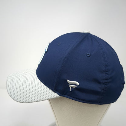 Fanatics Seattle Kraken NHL Snapback Blue One Size Hat Pro Shield Textured Brim