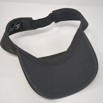 The Cancer Challenge 1993-2013 Years Sun Visor Hat Black One Size Outdoor Cap