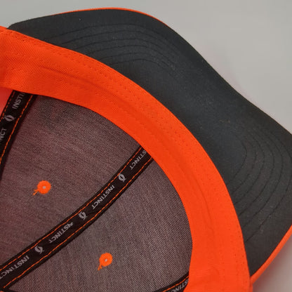 Cabela's Instinct Snapback Orange One Size Performance Outdoor Hunting Hat Logo