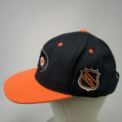 American Needle NHL Philadelphia Flyers Snapback Hat Black Orange One Size Green