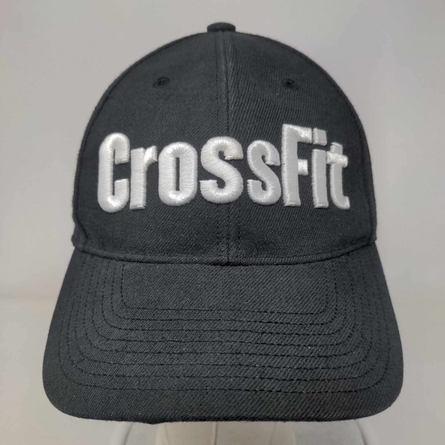 CrossFit Snapback Hat Black OSFM Embroidered Adjustable Reebok