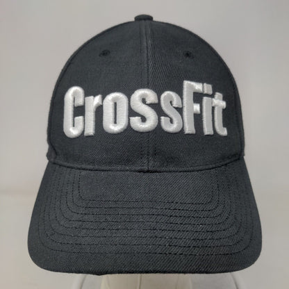 CrossFit Snapback Hat Black OSFM Embroidered Adjustable Reebok