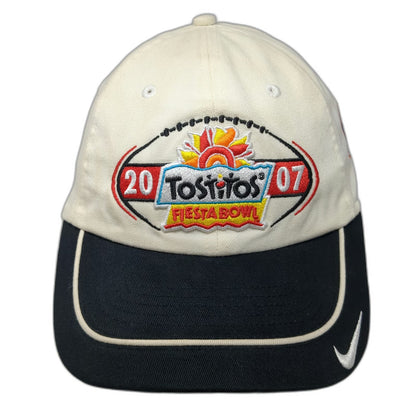 Nike Boise State Broncos NCAA White Black Cap One Size 2007 Fiesta Bowl BCS Hat