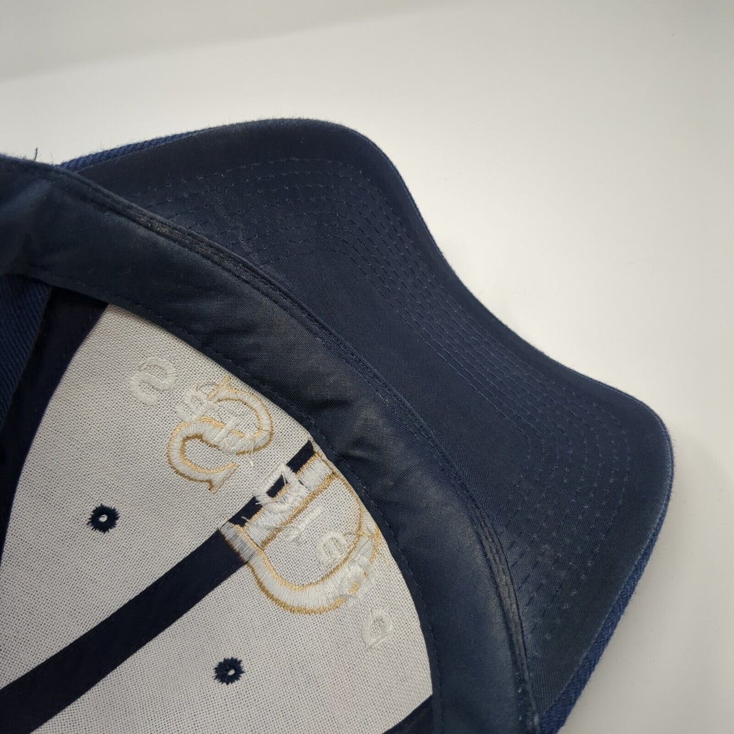 San Diego Strapback Hat Blue One Size Adjustable Embroidered Main Caps