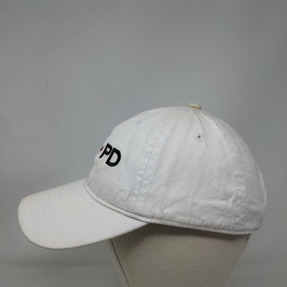 LIVE PD Slideback Hat Cream One Size Embroidered Adjustable 6 Panel