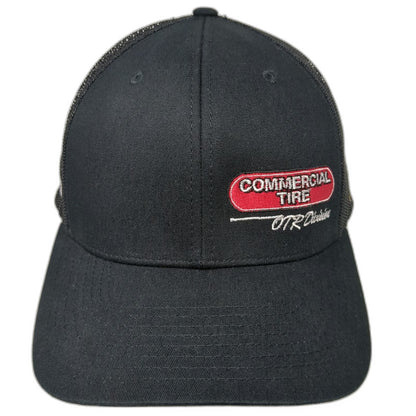 Richardson Trucker Hat Black One Size Commercial Tire Bridgestone Off-road Mesh