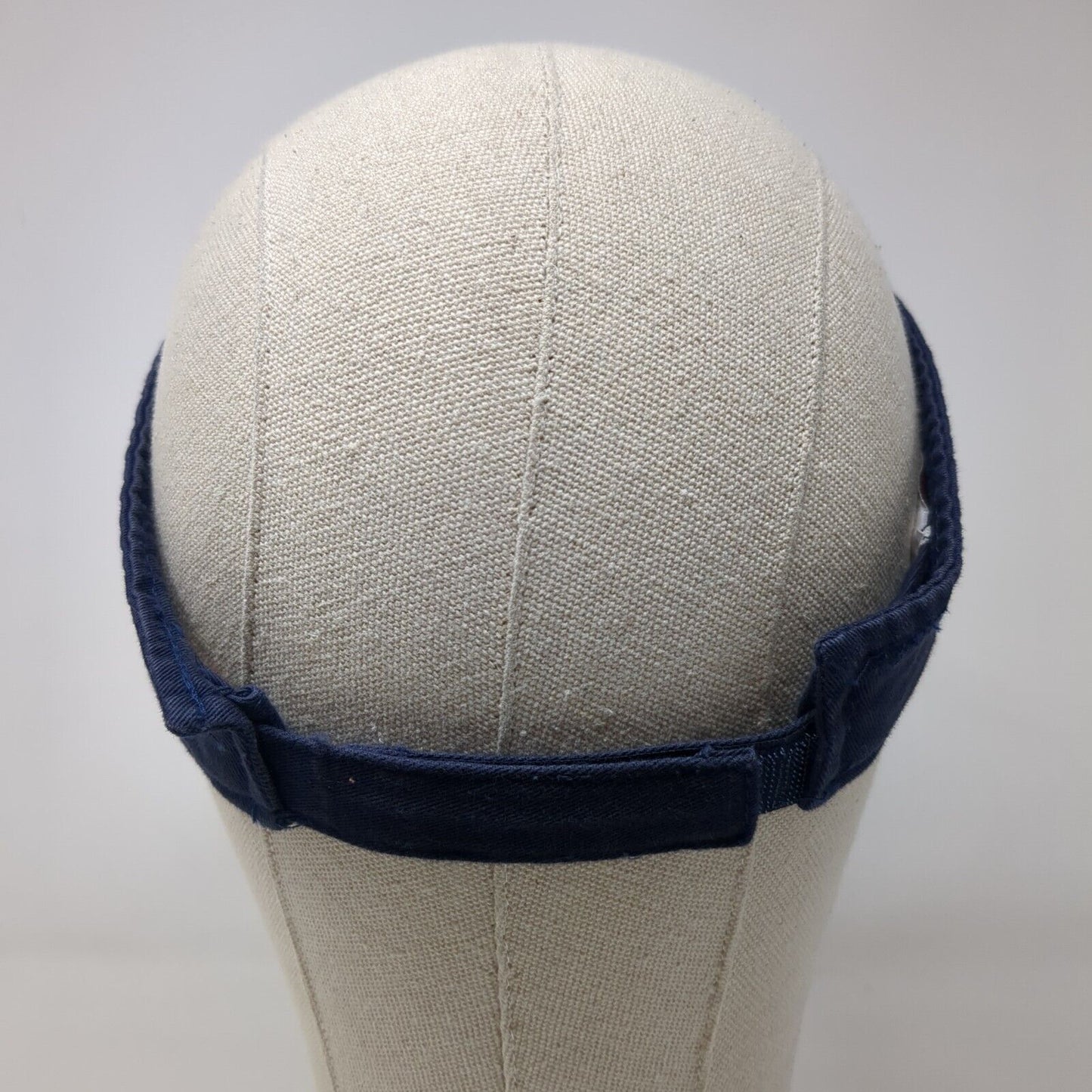 OCBP Alumni Hesit Insurance Strapback Sun Visor Hat Blue OSFA Adjustable Anvil
