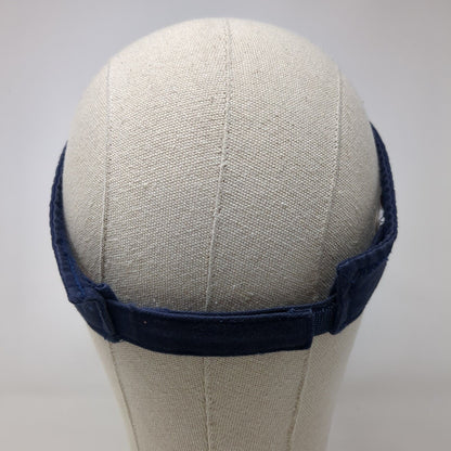 OCBP Alumni Hesit Insurance Strapback Sun Visor Hat Blue OSFA Adjustable Anvil