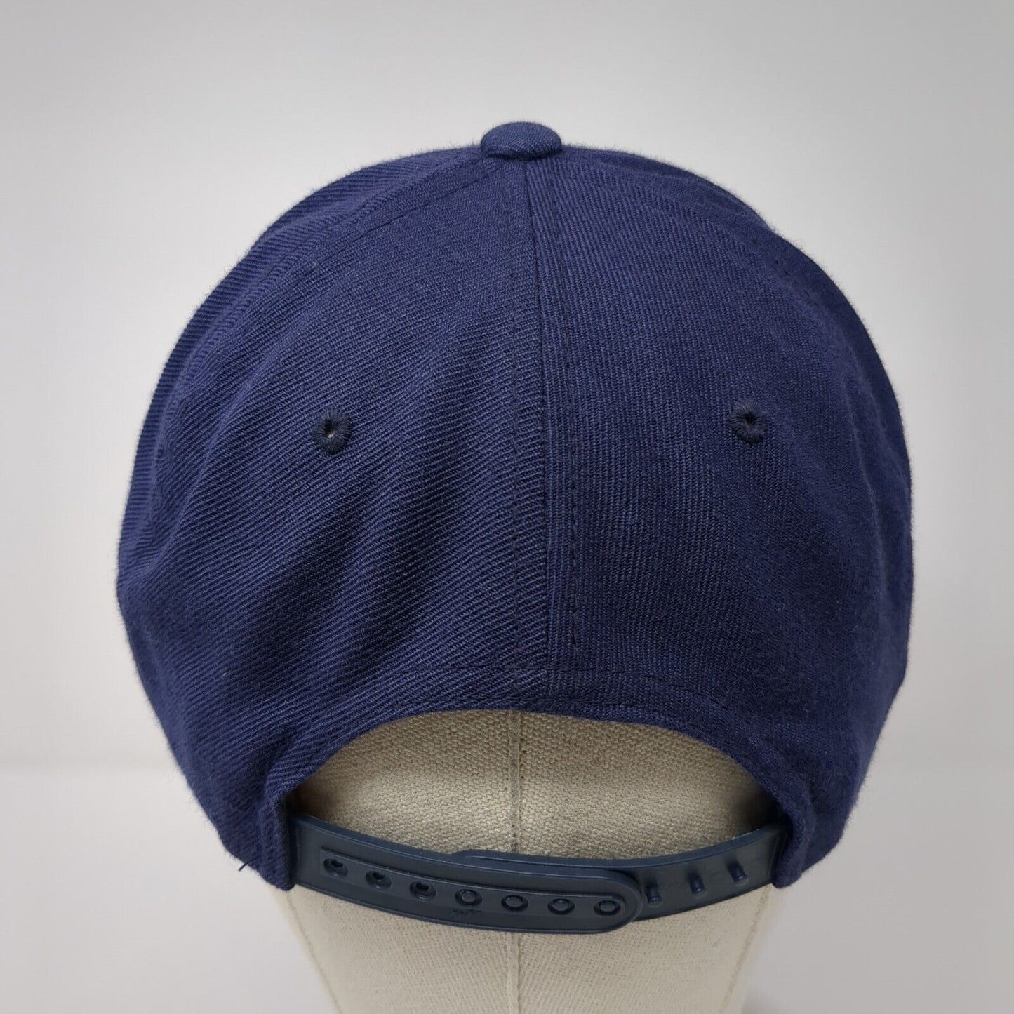 Tractor Beverage Co. Snapback Hat Blue One Size Adjustable Classics Yupoong