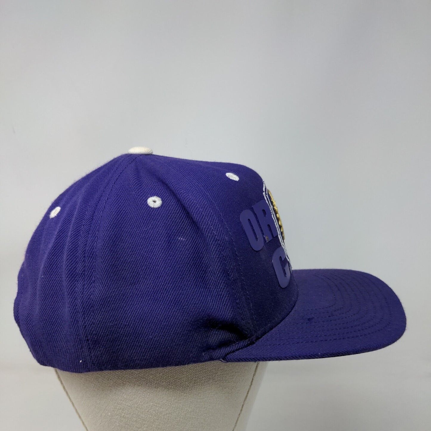 Orlando City Snapback Hat Purple OSFA Embroidered Logo MLS Adidas