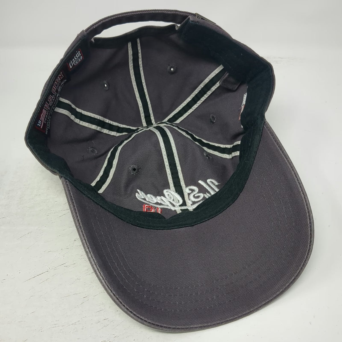 Ahead Baseball Cap Gray One Size US Open 2019 Pebble Beach Golf Hat Tournament
