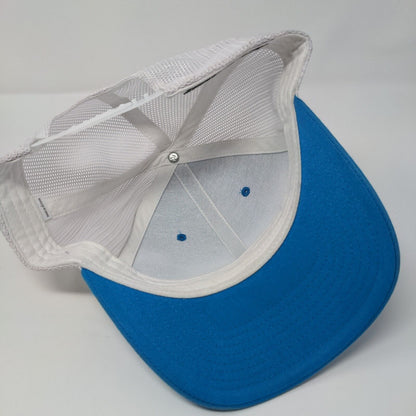 Komatsu Snapback Trucker Hat Blue OSFA Adjustable Mesh Back 6 Panel Richardson