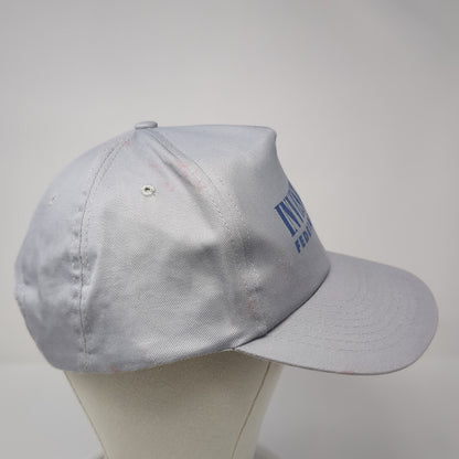 Investors Federal Bank Snapback Hat Gray One Size Adjustable Toppers