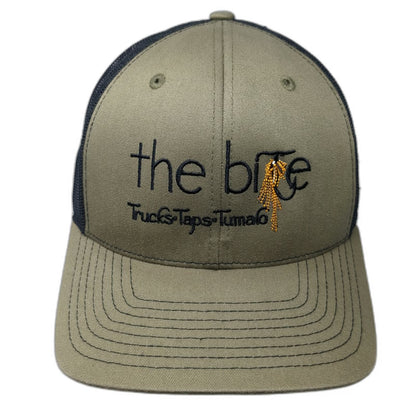 Richardson Trucker Hat Green One Size The Bite Trucks Taps Tumalo Mesh Snapback