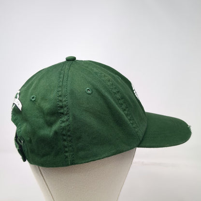 Source Baseball Cap Green OS Strapback Distressed Franklin Building Supply Hat