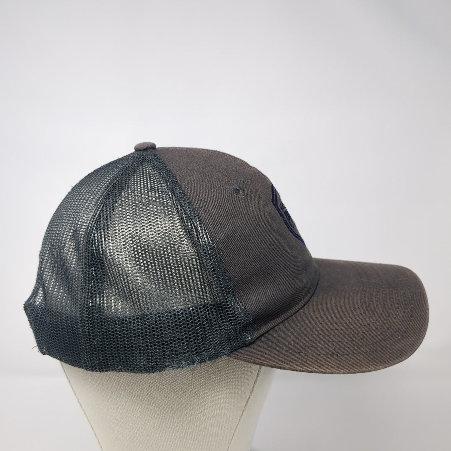 Meridian Pal Est. 1996 Trucker Hat Gray One Size Adjustable Mesh Port Authority