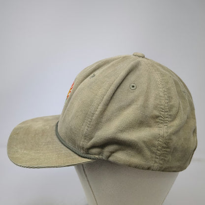 Outdoor Cap Snapback Hat Green One Size Ouachita Rides Guides Corduroy Rope