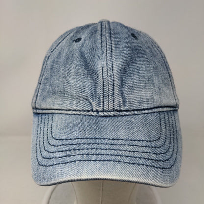 Unbranded Slideback Denim Hat Blue OSFM Adjustable Vent Holes