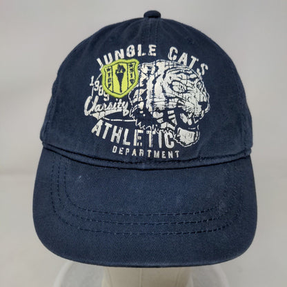 Jungle Cats Athletic Department Strapback Hat Blue 4-7 S/P M/M Place Est. 1989