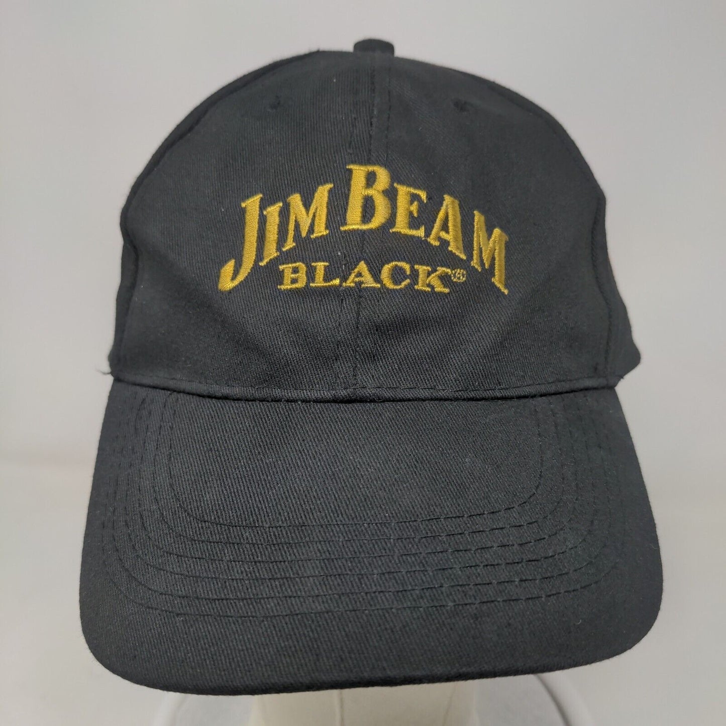 Jim Beam Black Slideback Hat Black One Size Embroidered Drink Smart
