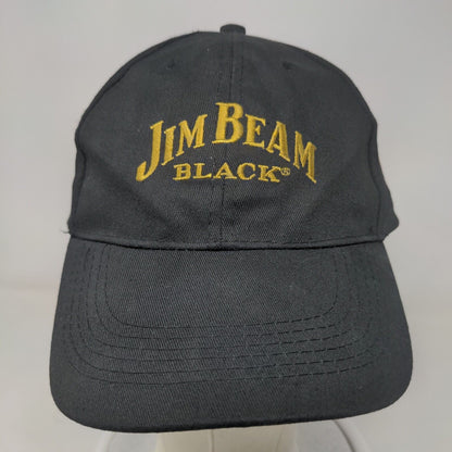 Jim Beam Black Slideback Hat Black One Size Embroidered Drink Smart